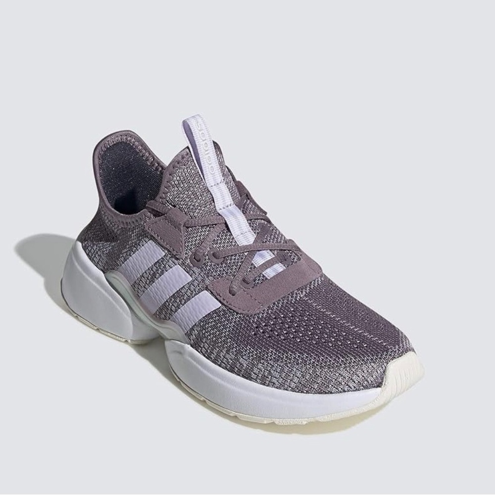 Adidas Mavia X Women’s Lavender Knit Running Shoes - Picture 6 of 9